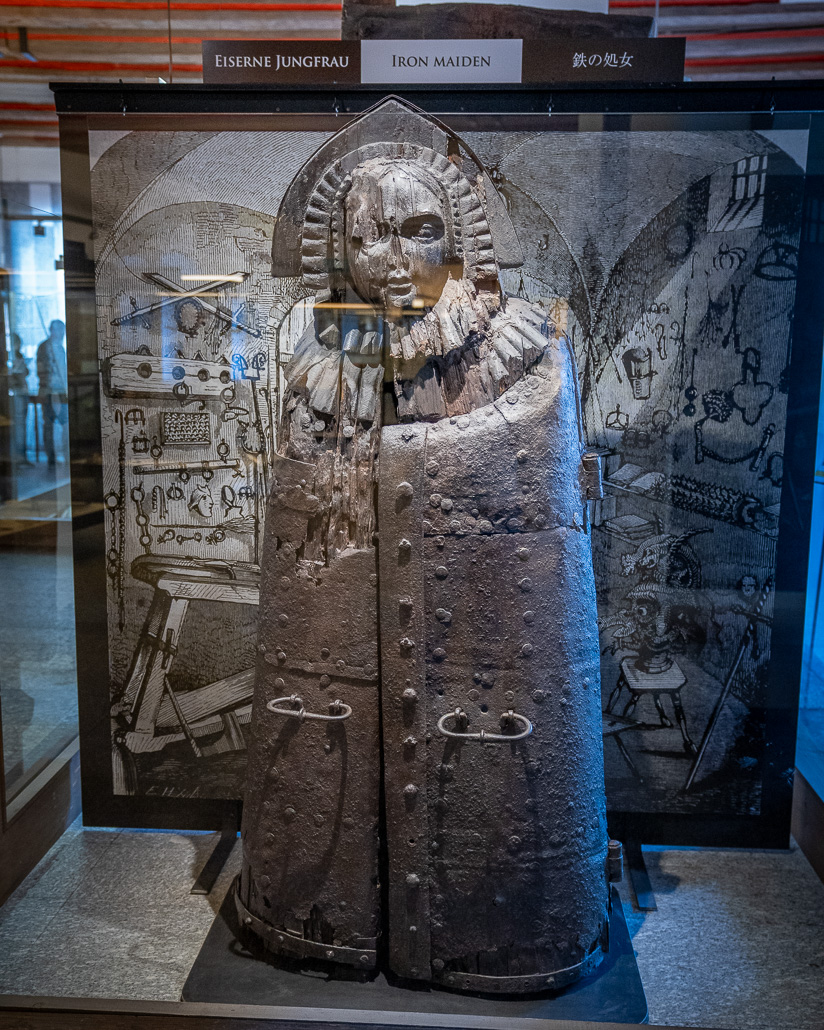 Mittelalterliches Kriminalmuseum: Eiserne Jungfrau