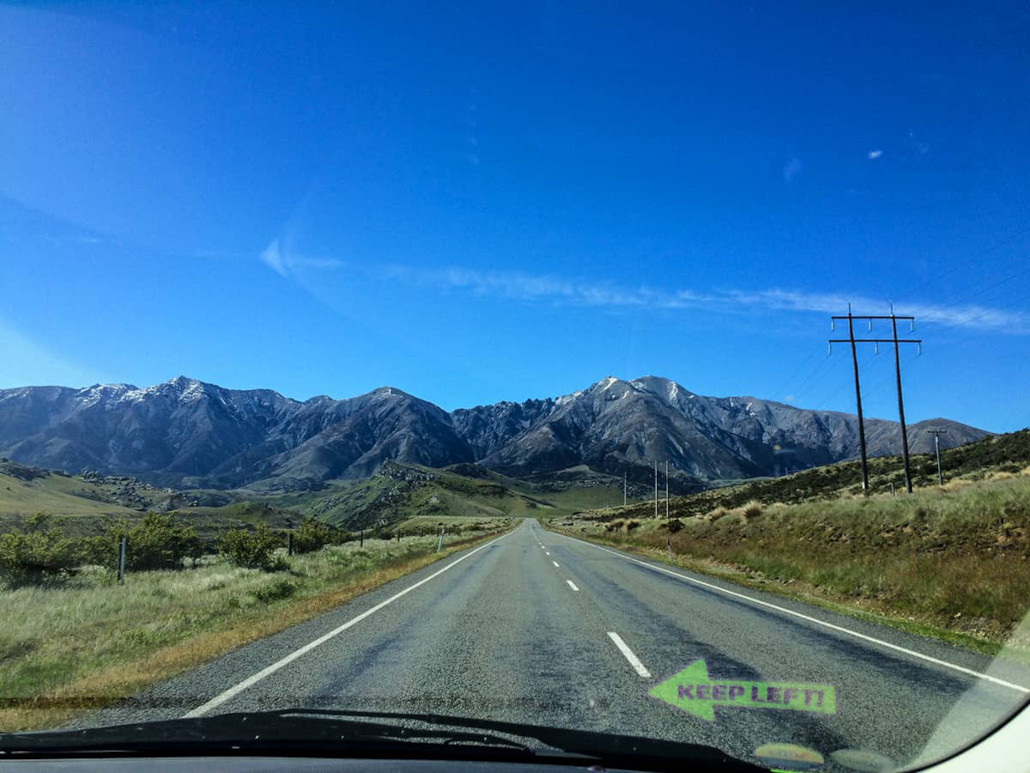 Linksverkehr in Neuseeland