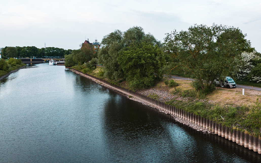 Hafenhotel Wohnmobilstellplatz Dömitz direkt an der Elbe