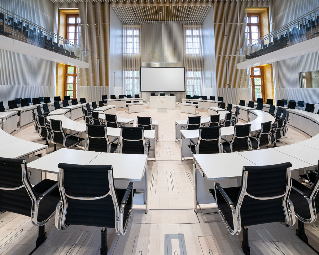 Landtag von Mecklenburg-Vorpommern im Schweriner Schloss