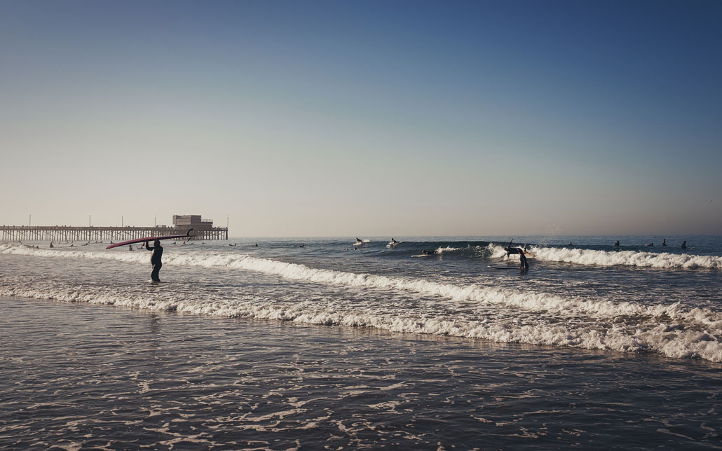 Huntington Beach in Orange County bei LA