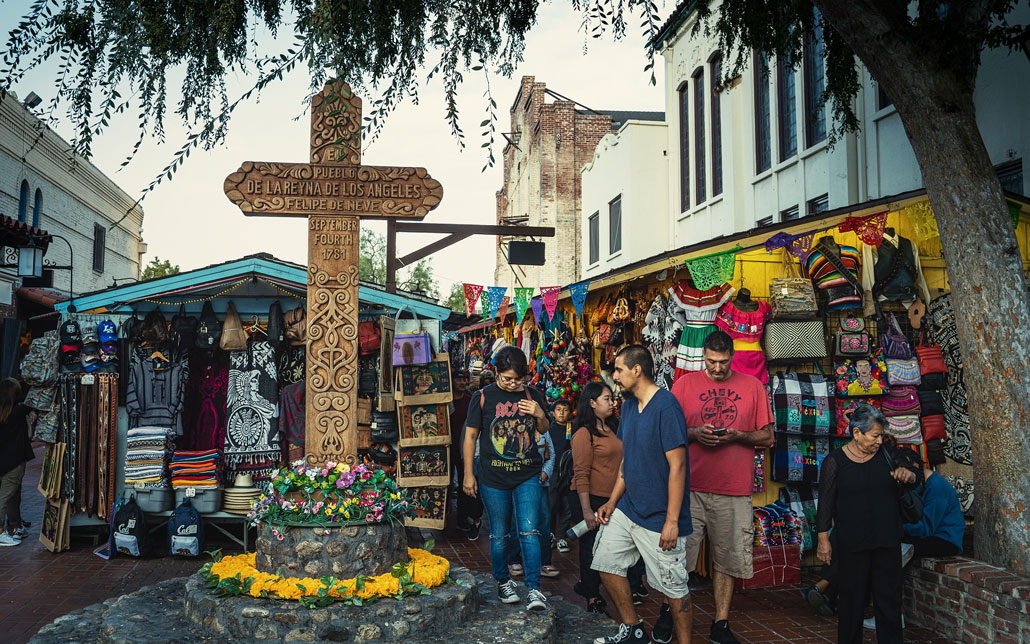 Pueblo in Downtown Los Angeles