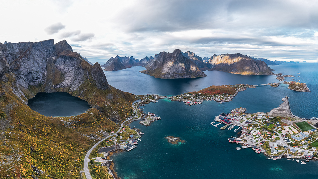 Reine auf den Lofoten in Norwegen