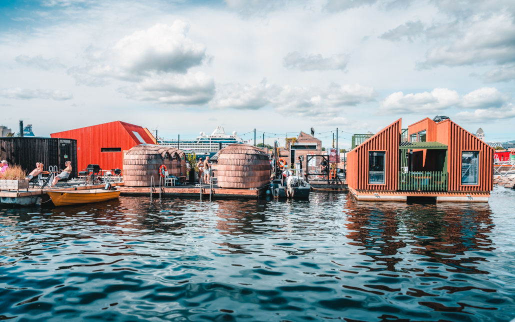 Oslo Geheimtipp: Saunaboot am Munch Museum