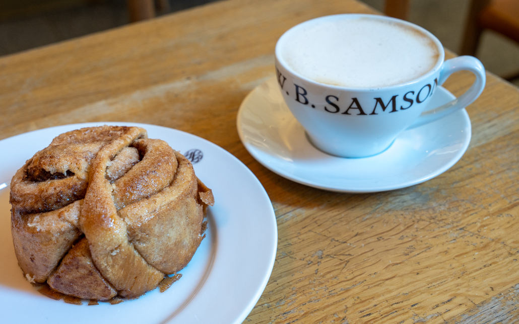 Zimtschnecken in Oslo essen