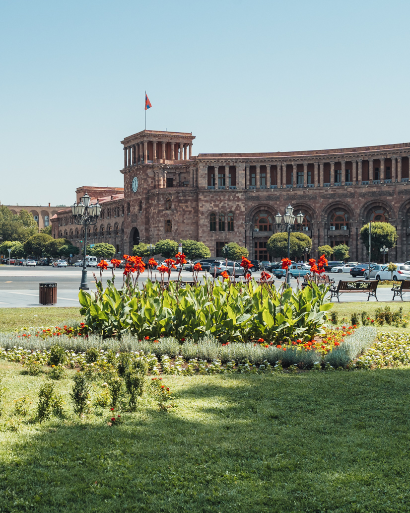 Yerewan Armenien Platz der Republik