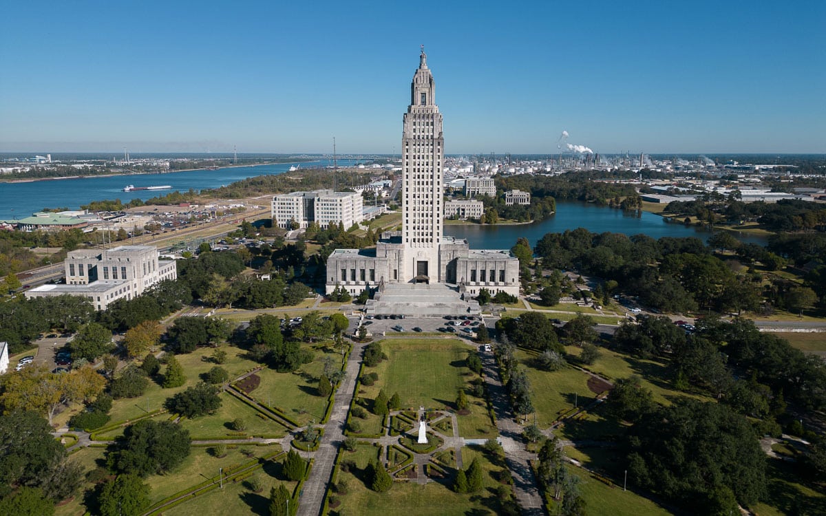 Baton Rouge New State Capitol Louisiana