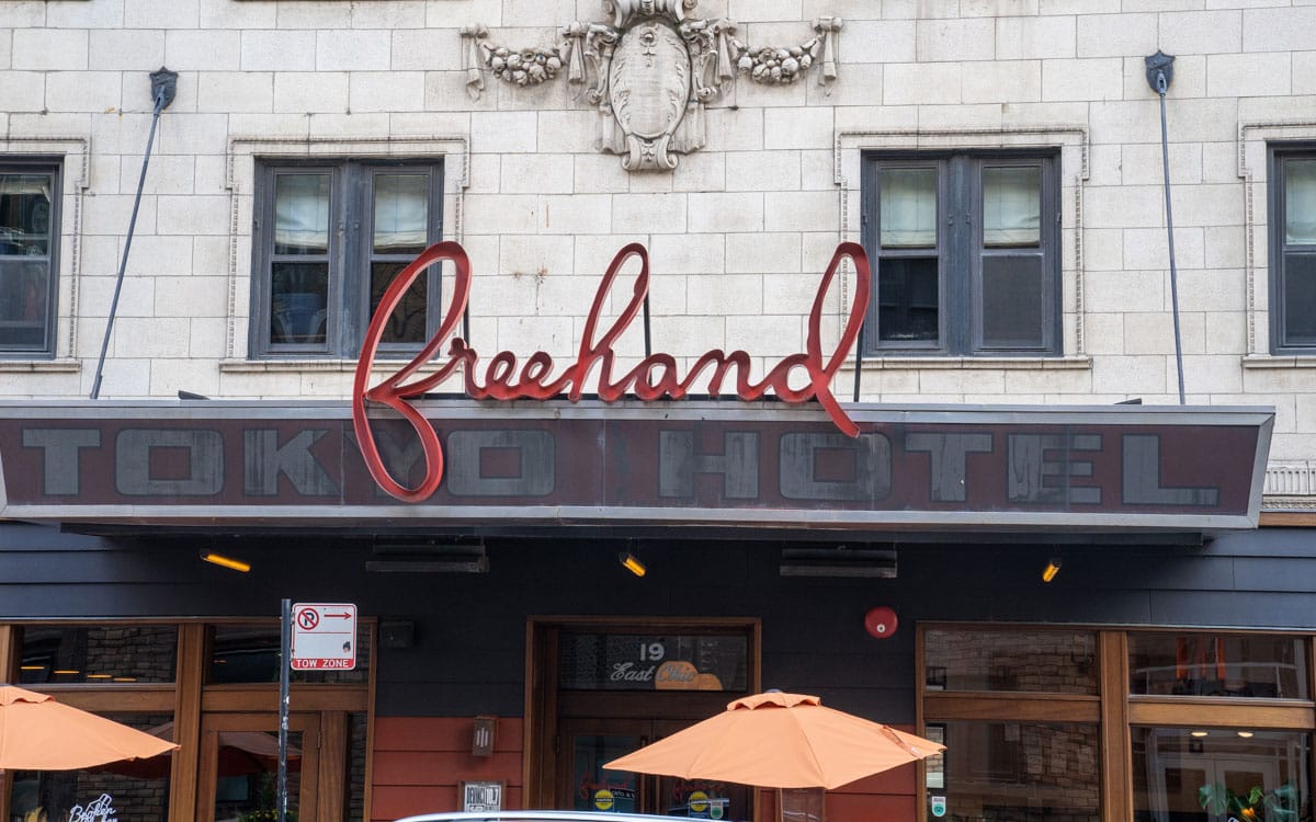 Freehand Hotel Chicago Eingang