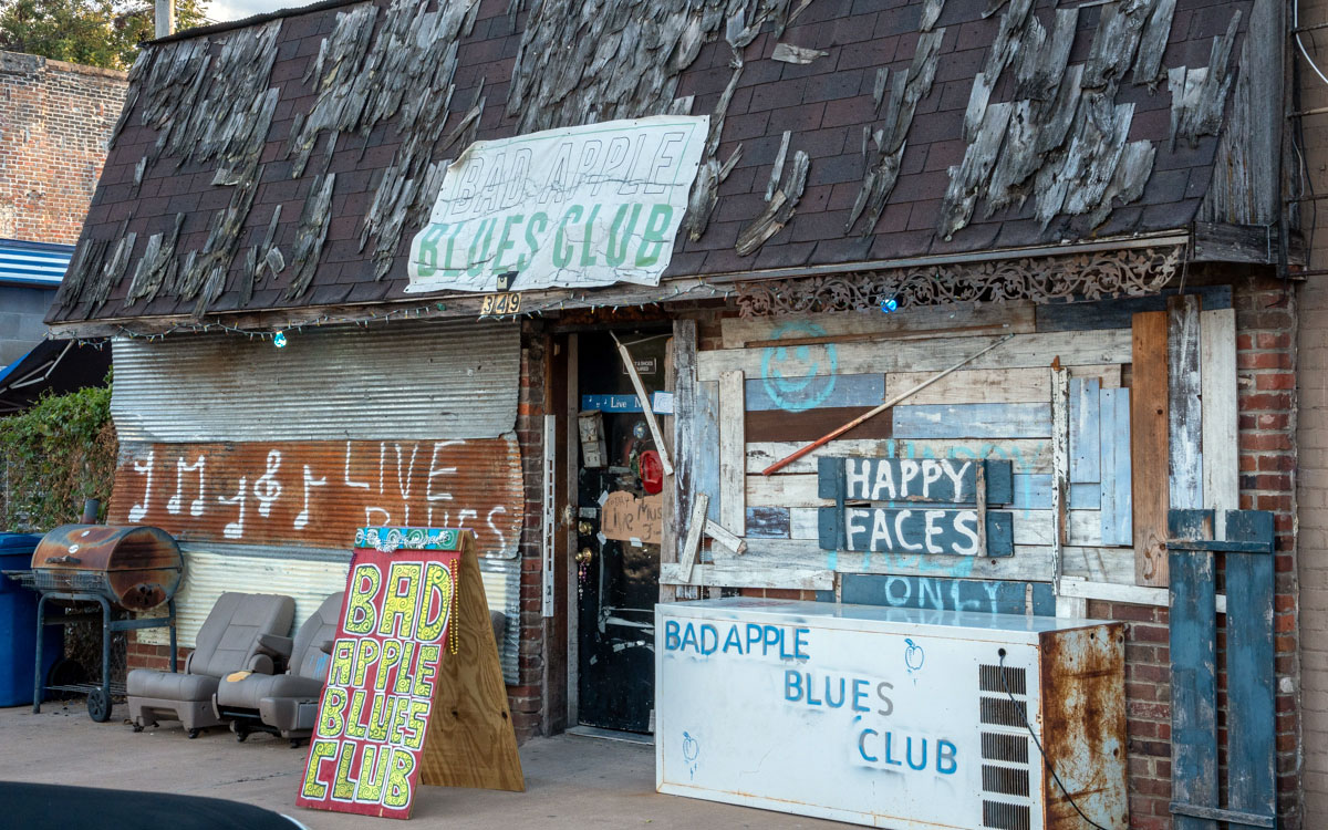 Bad Apples Blues Club in Clarksdale