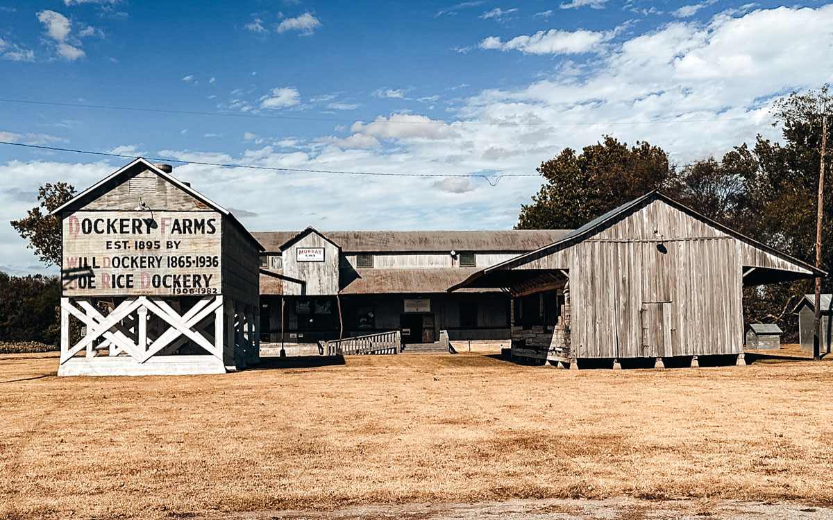 Dockery Farms bei Cleveland, Mississippi. Ein wichtiger Ort für Blues Musik.