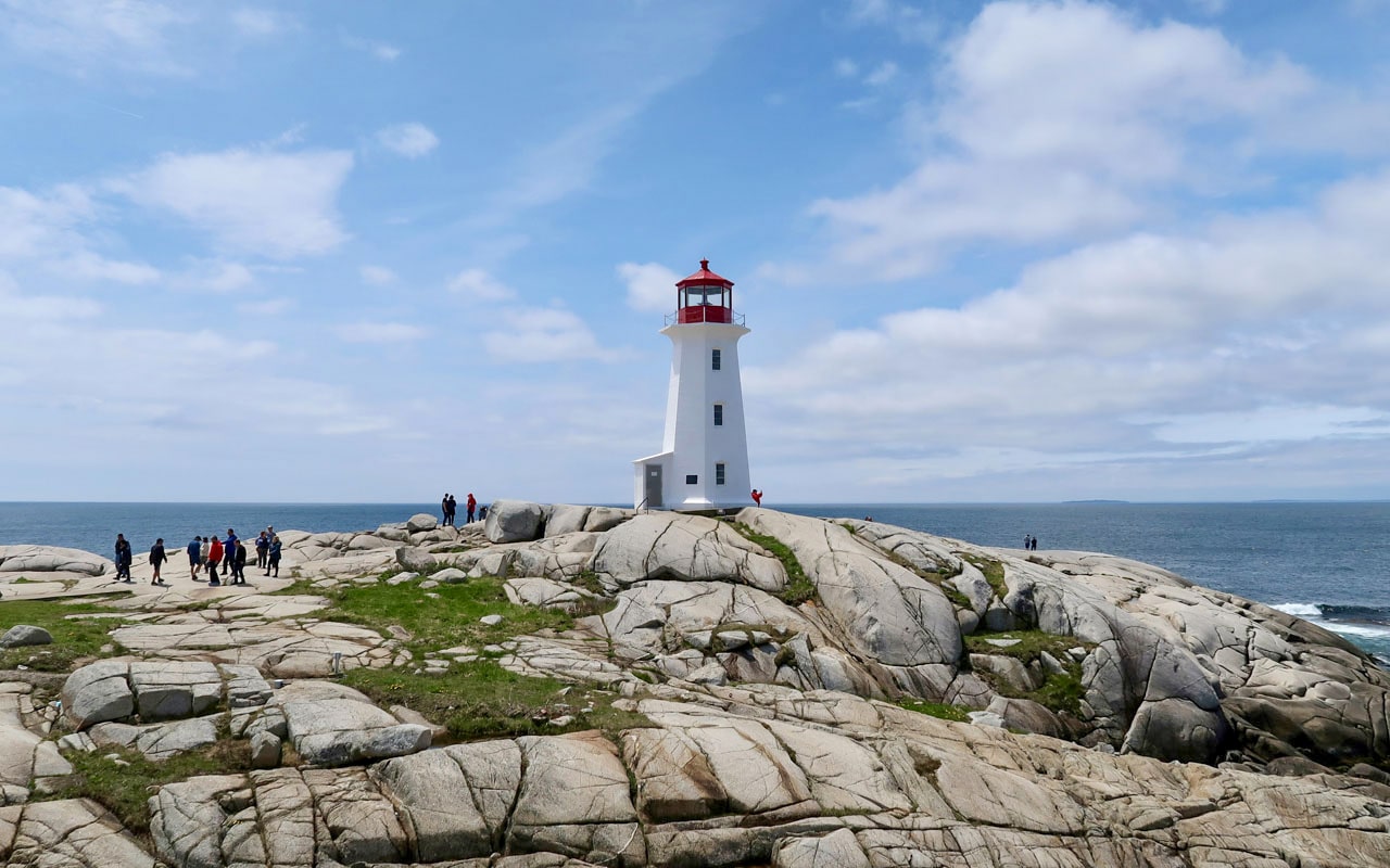 Peggy Cove Leuchtturm Nova Scotia Kanada