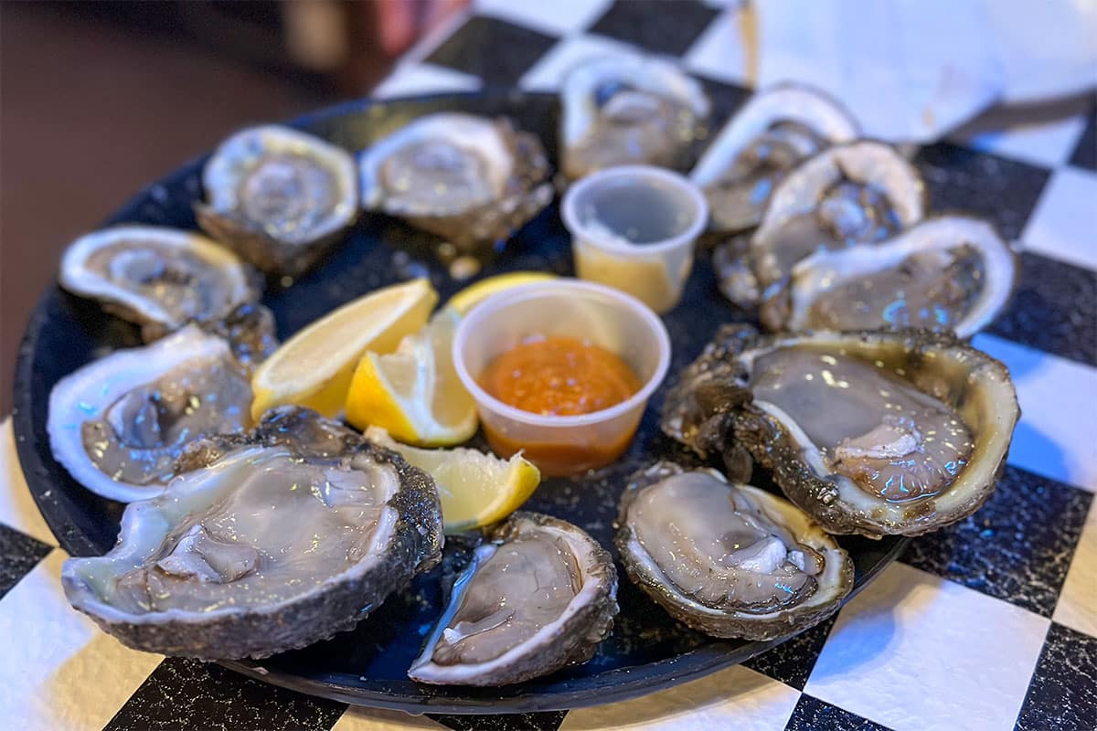 Austern bei ACME in New Orleans