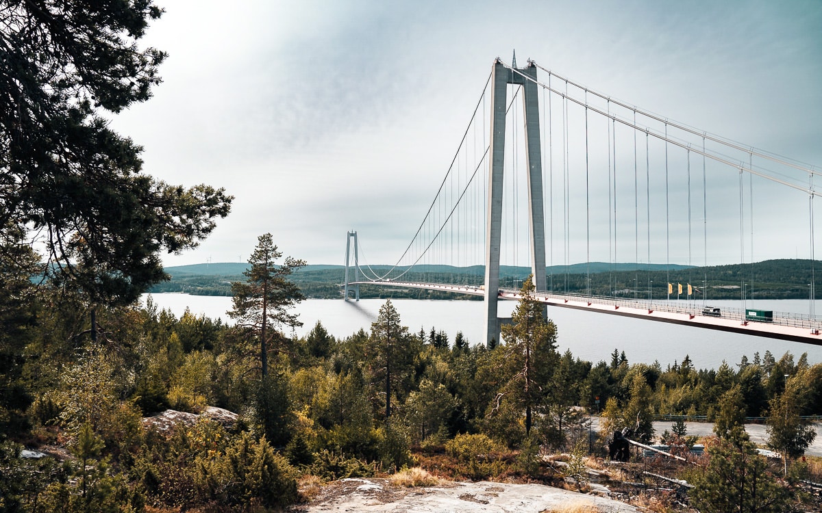 Höga-Kusten-Brücke (Högakustenbron)