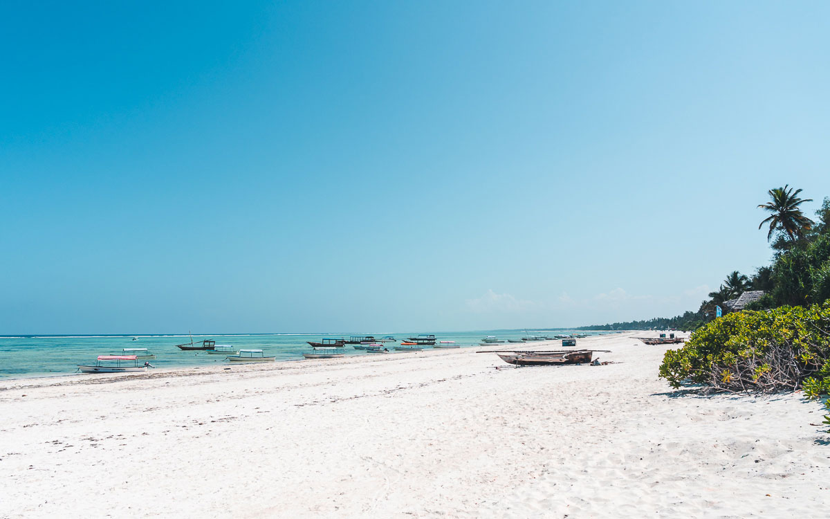 Matemwe Beach auf Sansibar