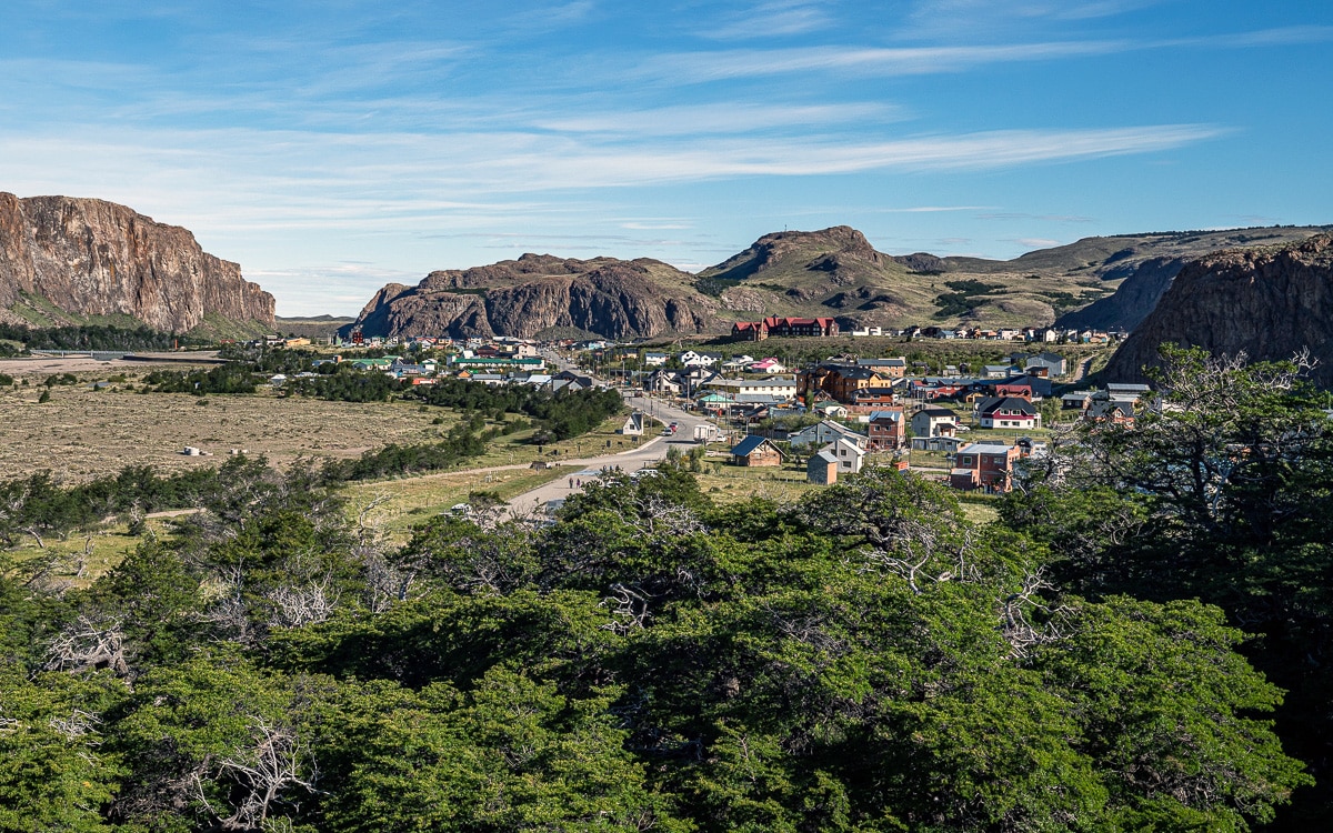 Fast zurück im Ort El Chaltén