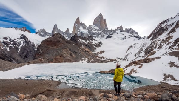 Laguna de los Tres und Fitz Roy Massiv
