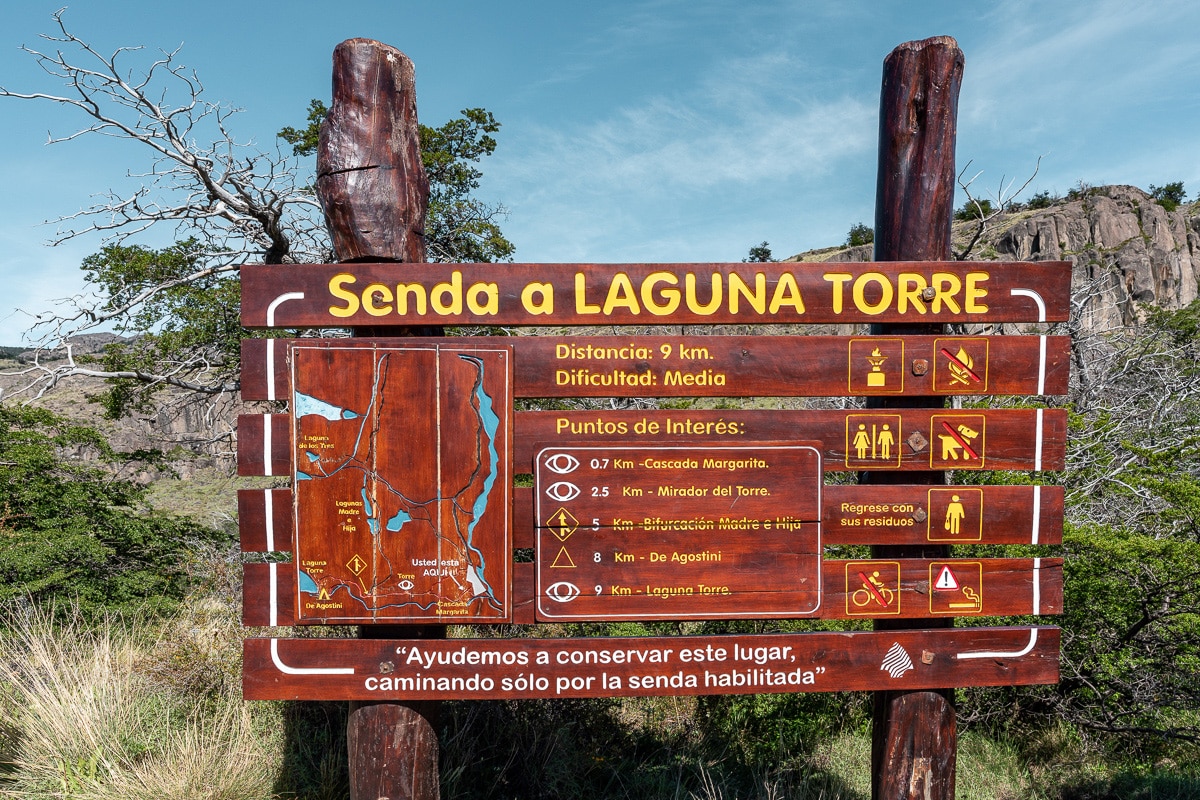 Senda a Laguna Torre