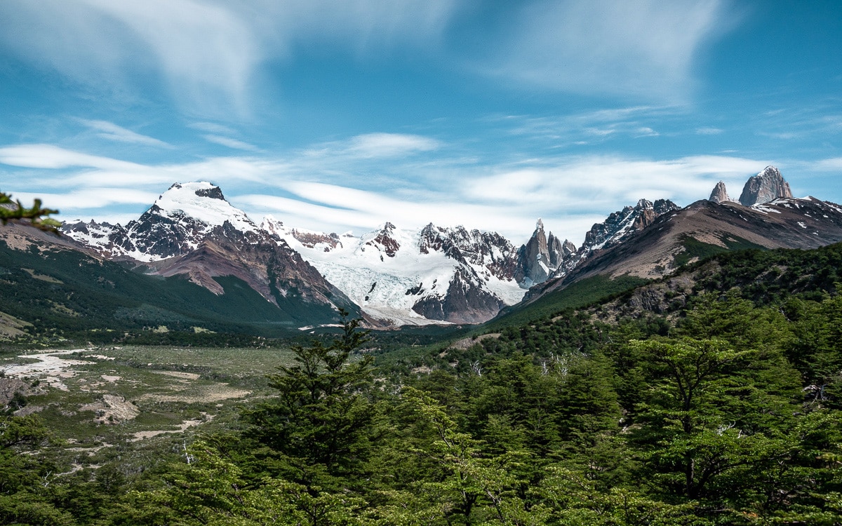 Laguna la Torre Wanderung El Chalten Argentinien