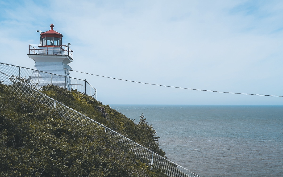 Cape Enrage New Brunswick Leuchtturm