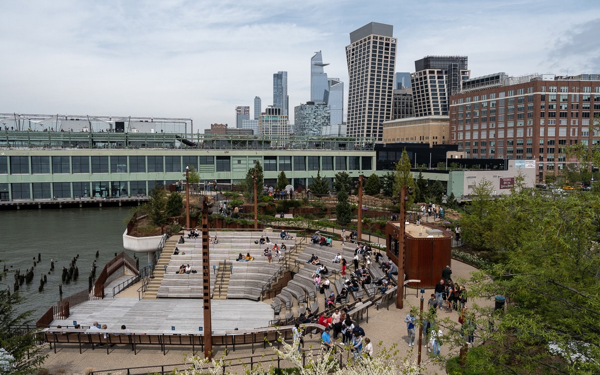 Bühne für Konzerte, Little Island New York