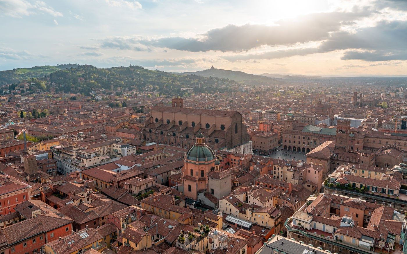 Bologna in der Emilia Romagna, Norditalien