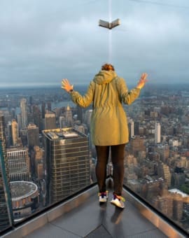 The Edge New York Aussicht Glasboden