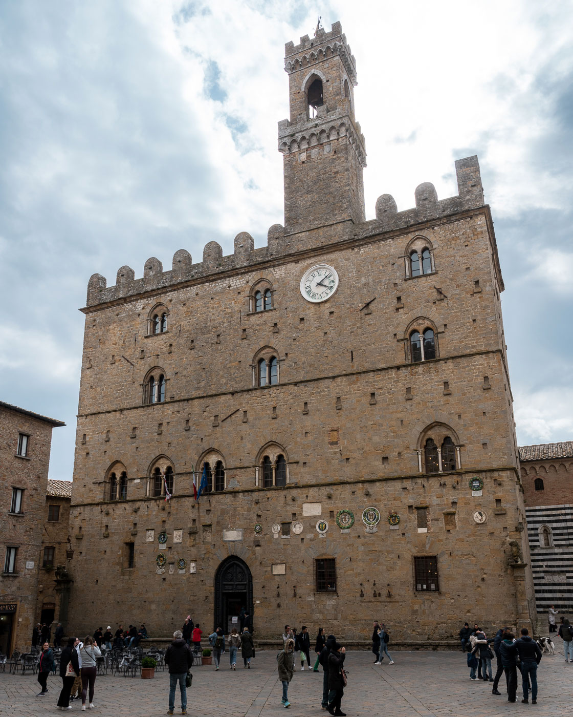 Palazzo dei Priori Rathaus in Volterra