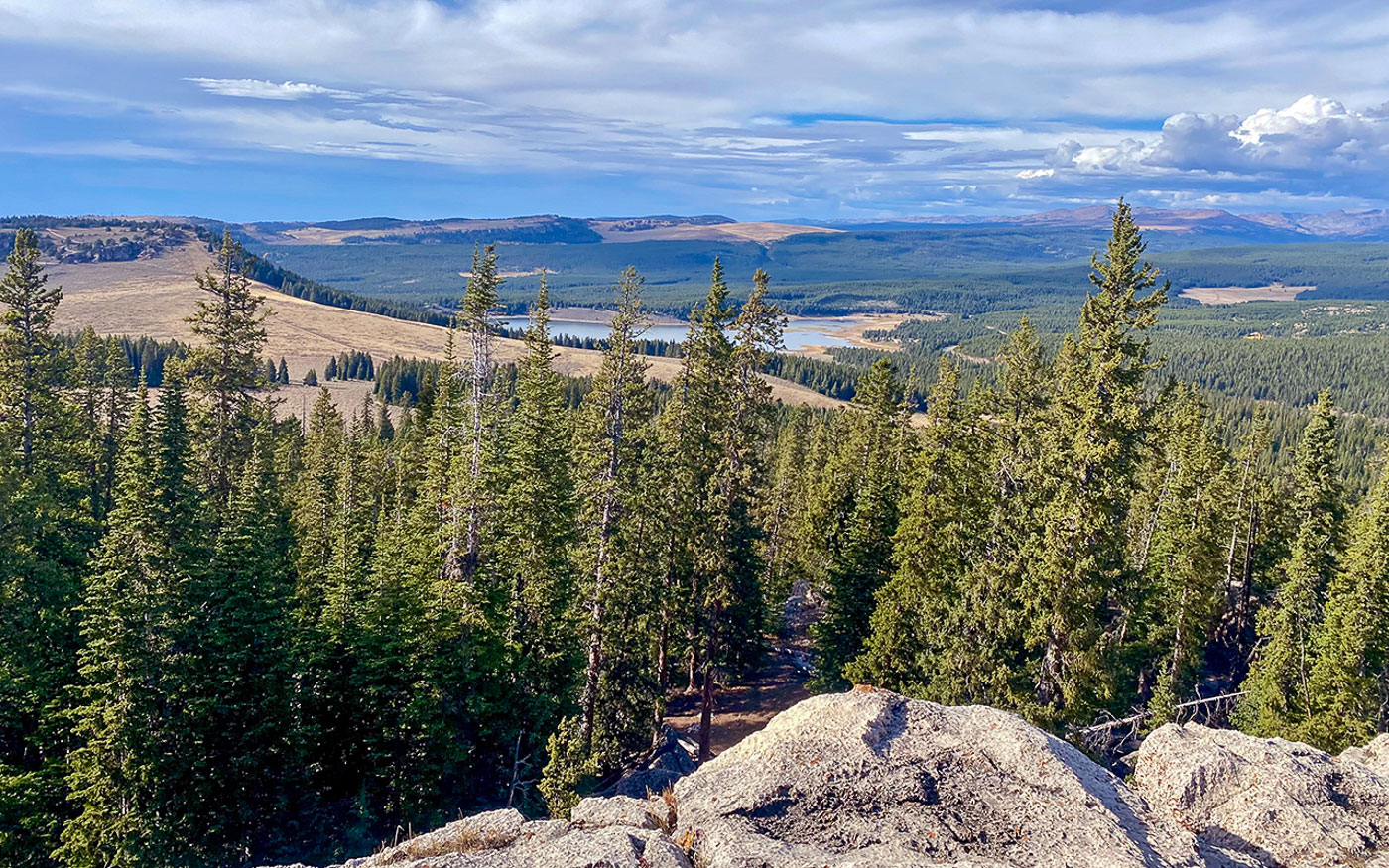 Wyoming Rocky Mountains Blick