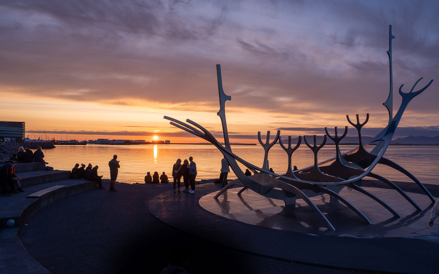 Reykjavik Mitternachtssonne