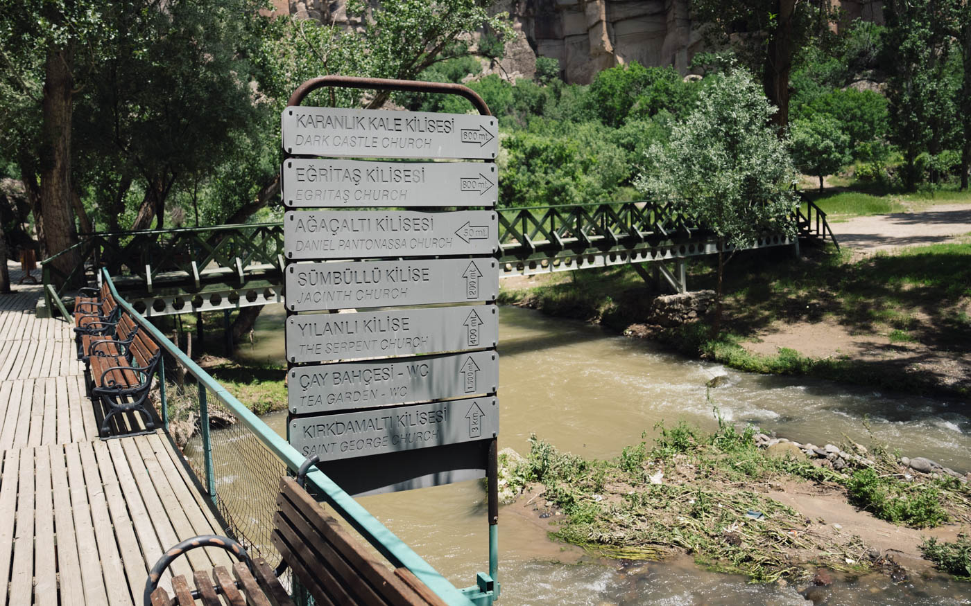 Ihlara Valley in Kappadokien