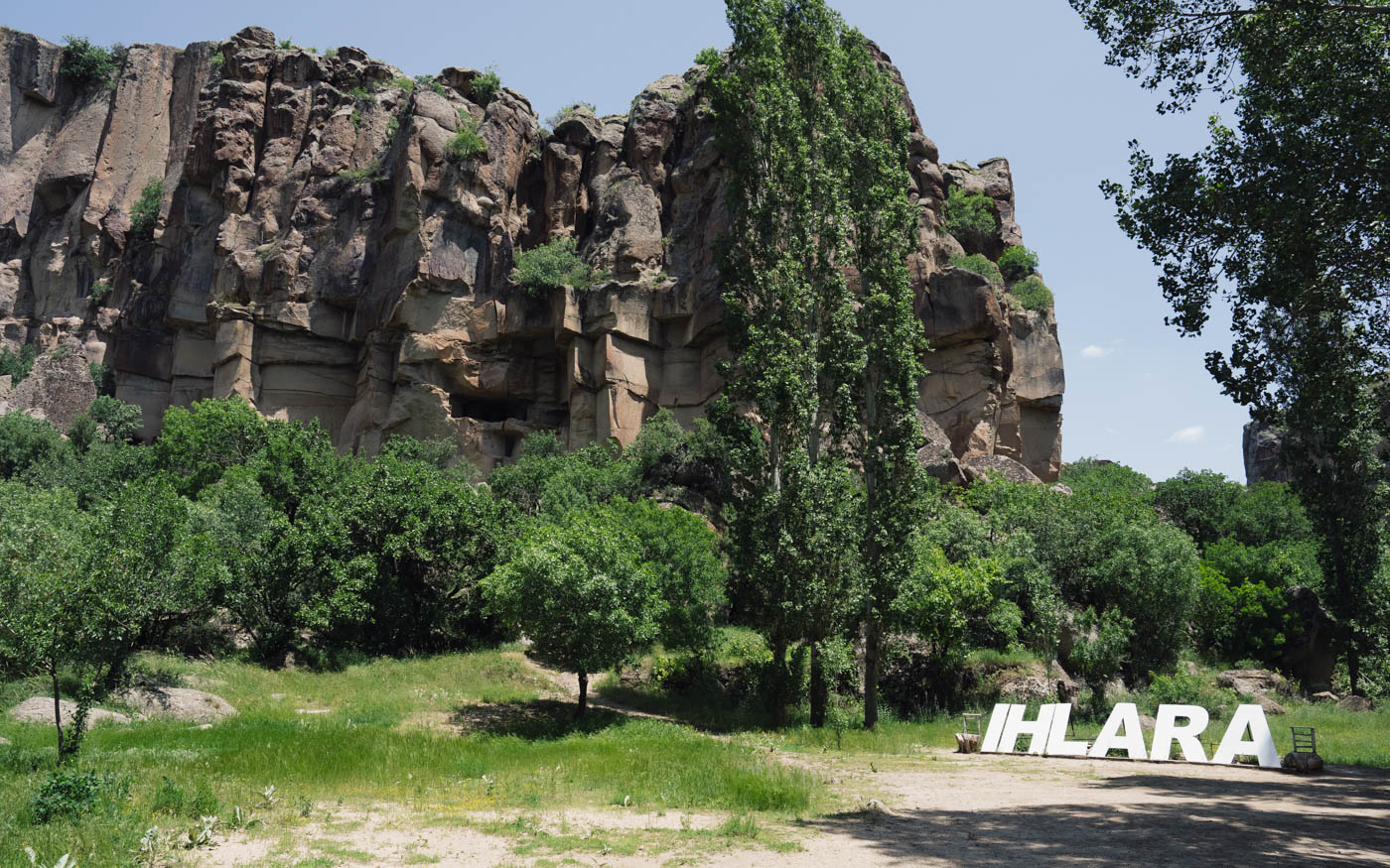 Ihlara Valley in Kappadokien