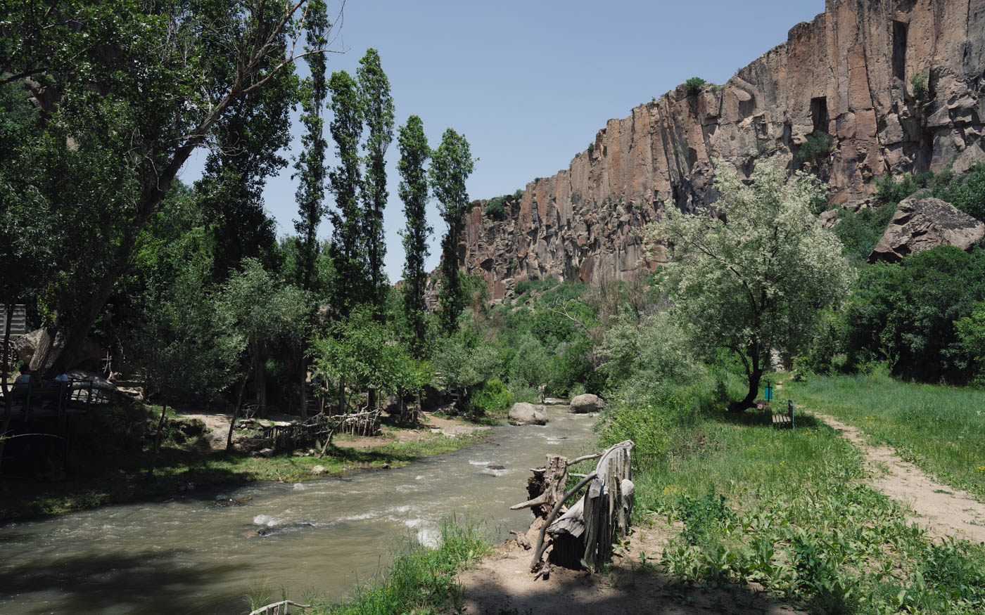 Ihlara Valley in Kappadokien