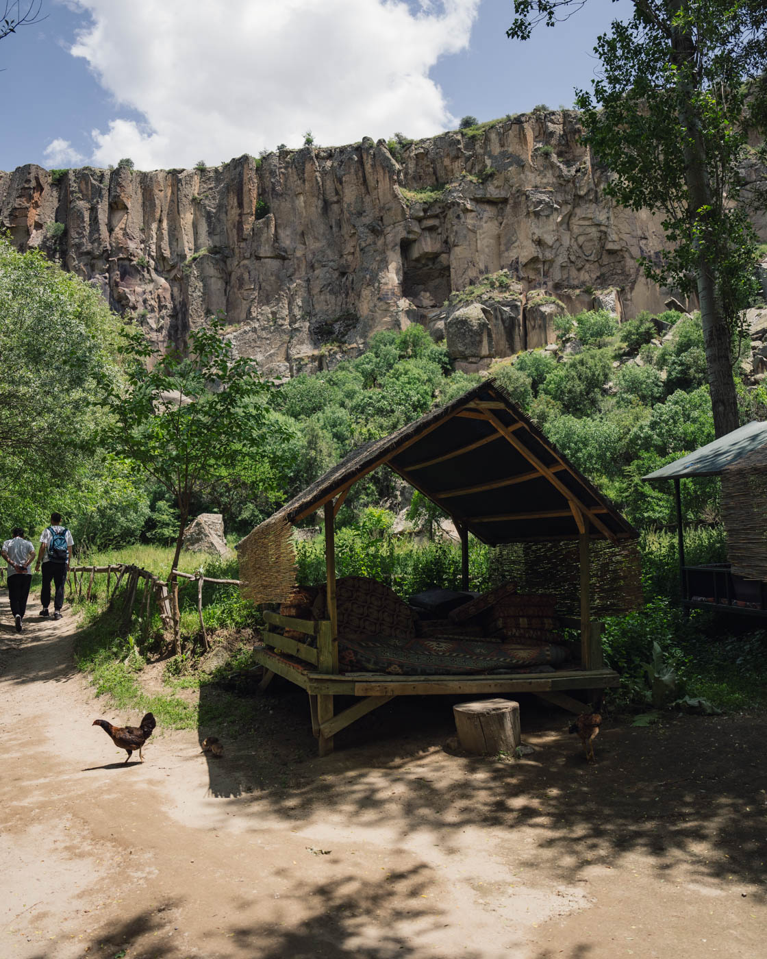 Ihlara Valley in Kappadokien