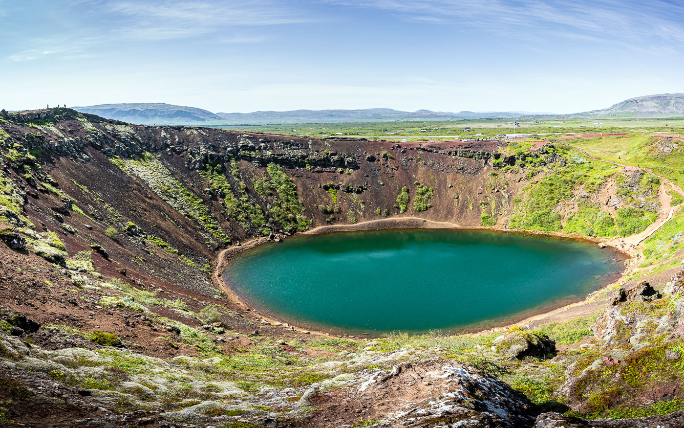 Vulkankrater Kratersee Kerið