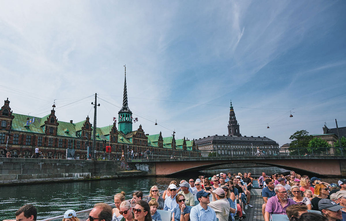 Mit dem Boot Kopenhagen erkunden