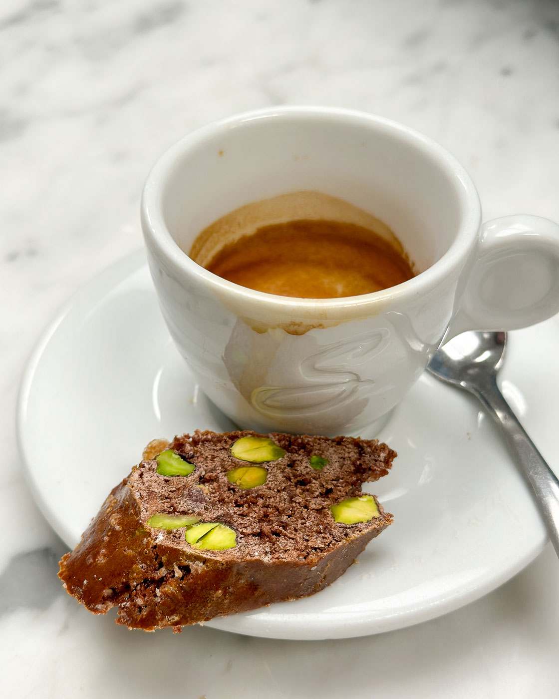 Panforte und Espresso in Florenz