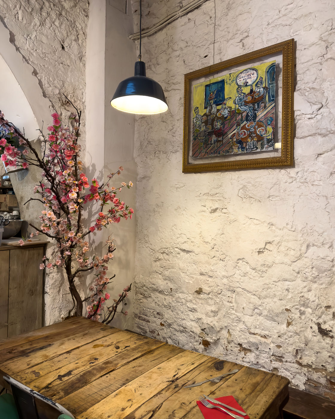 Klein und gemütlich: Pizzeria Simbiosi Organic Pizza