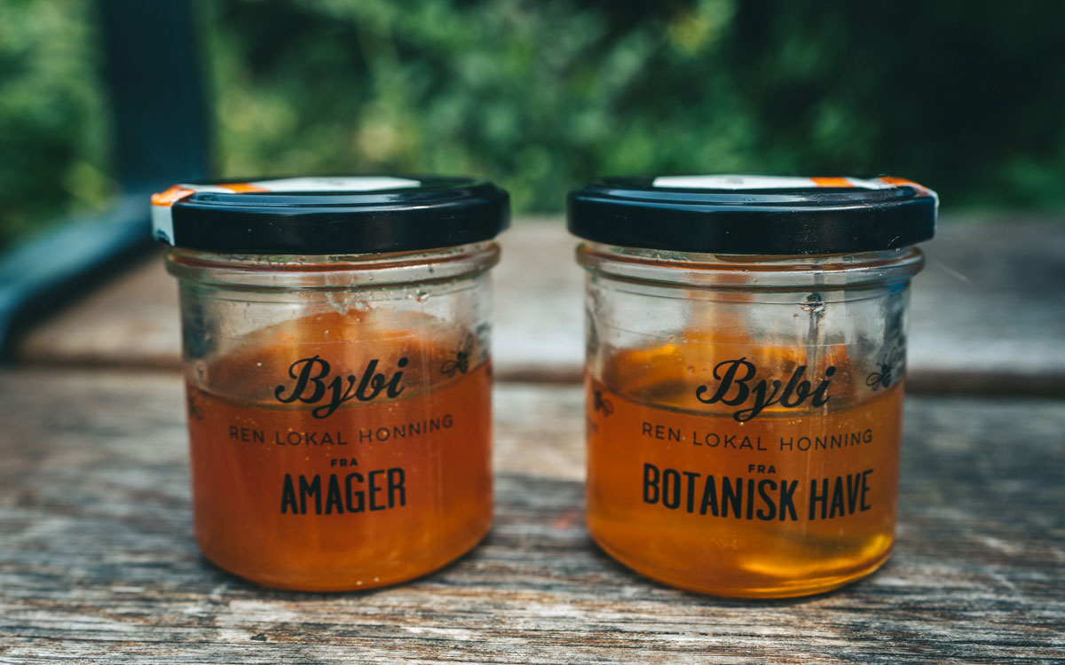 Honig aus dem botanischen Garten Kopenhagen