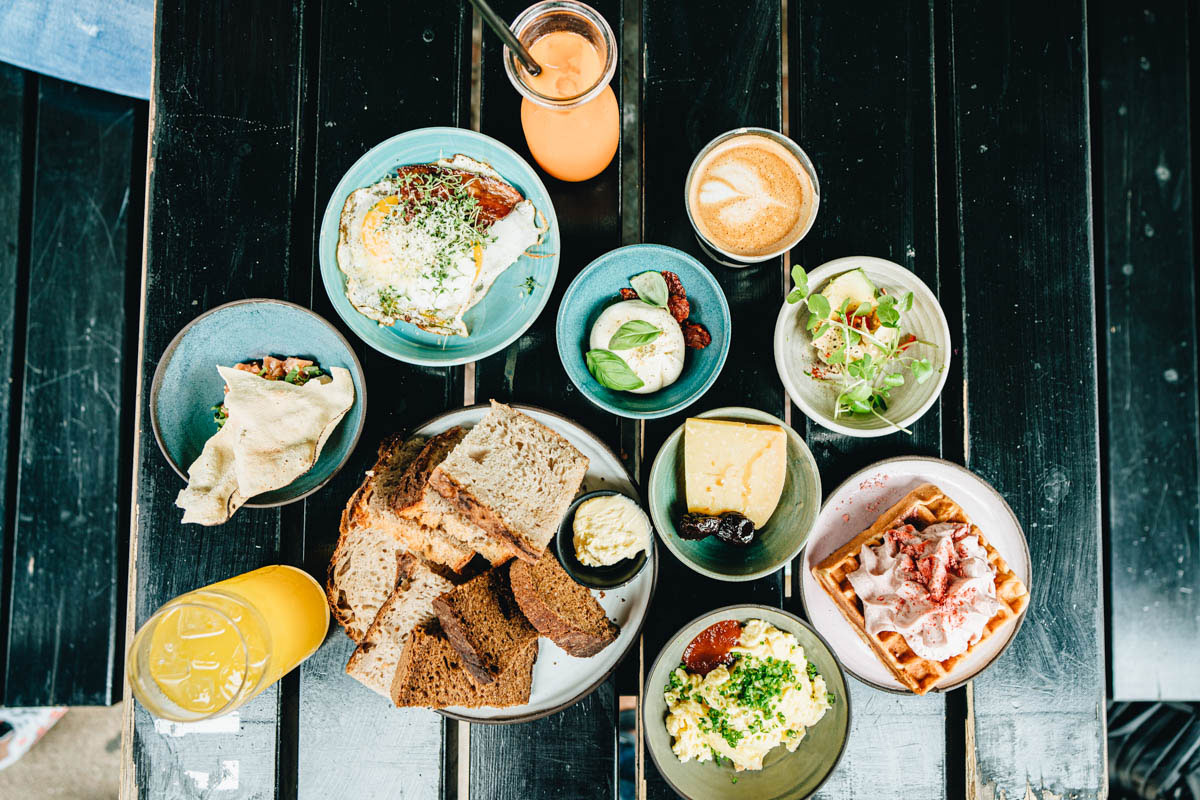 Frühstücks Völlerei im Møller Kaffe & Køkken.