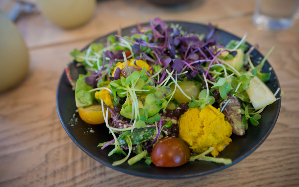 Veganes Essen in Kopenhagen gibt es im Super Plant Food.