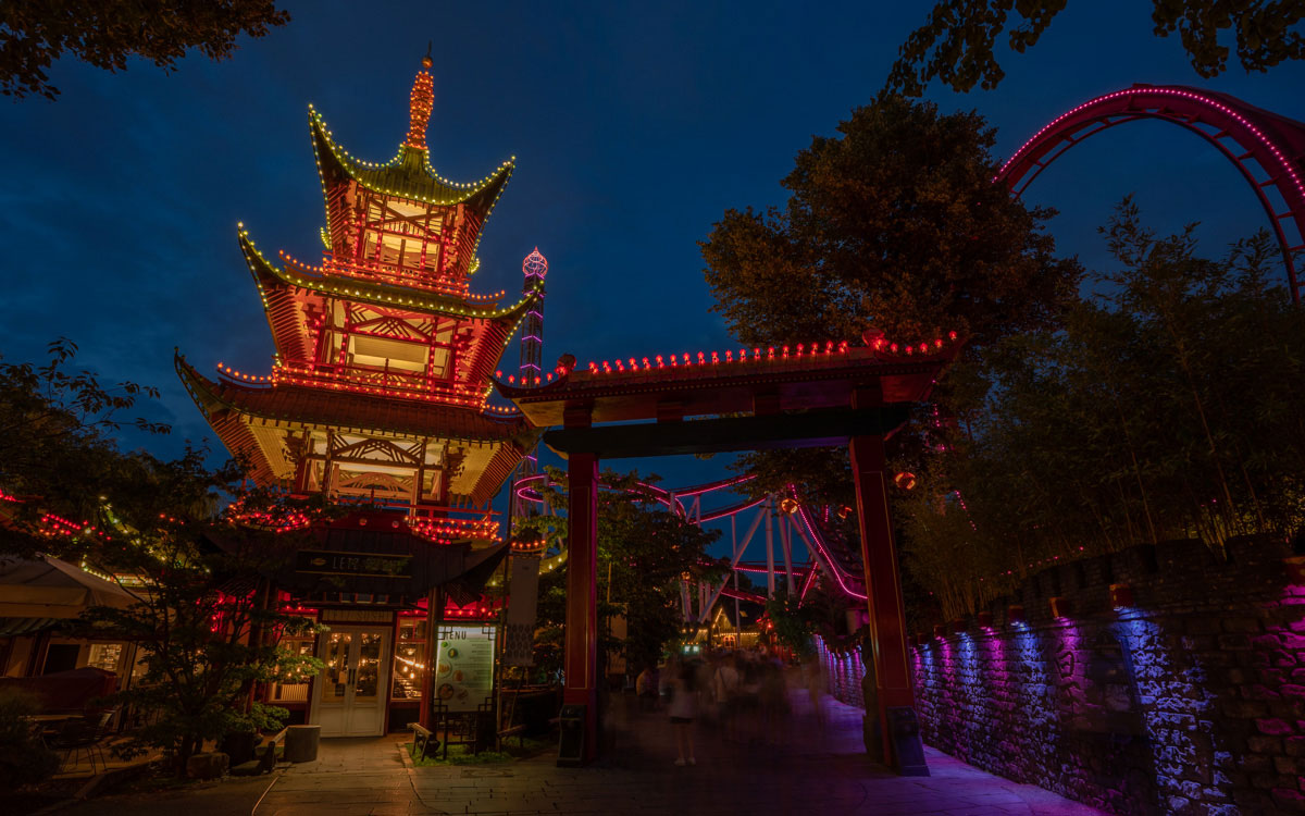 Tivoli Vergnügungspark Kopenhagen