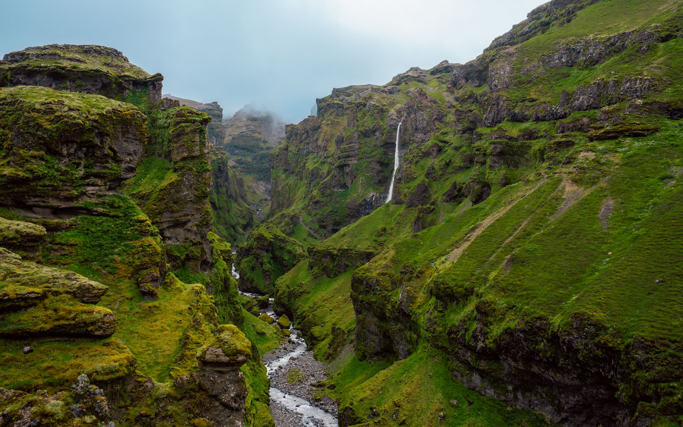 Mulagljufur Canyon Island