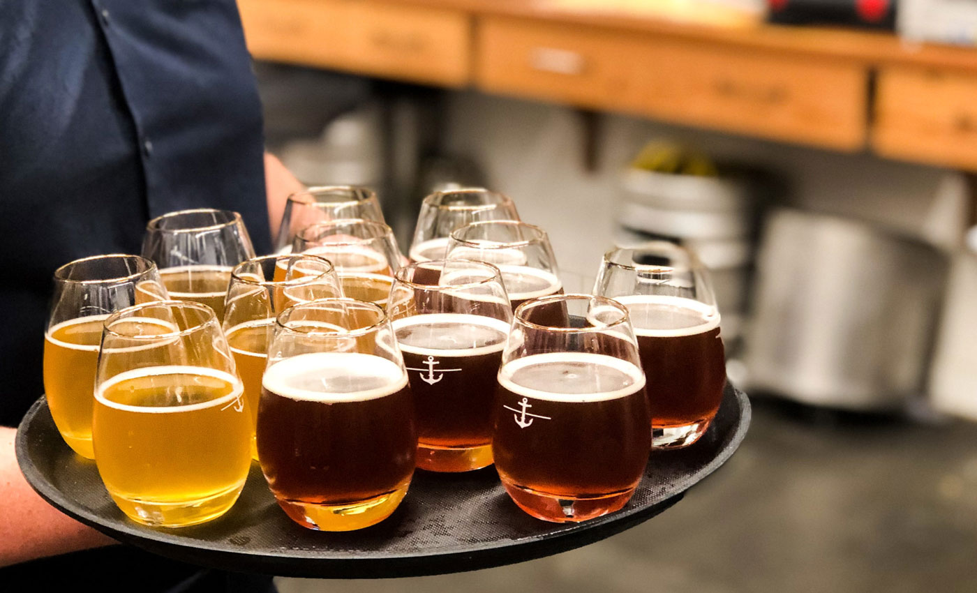 Beer-Tasting in der "Nonsuch Brewery" in Winnipeg