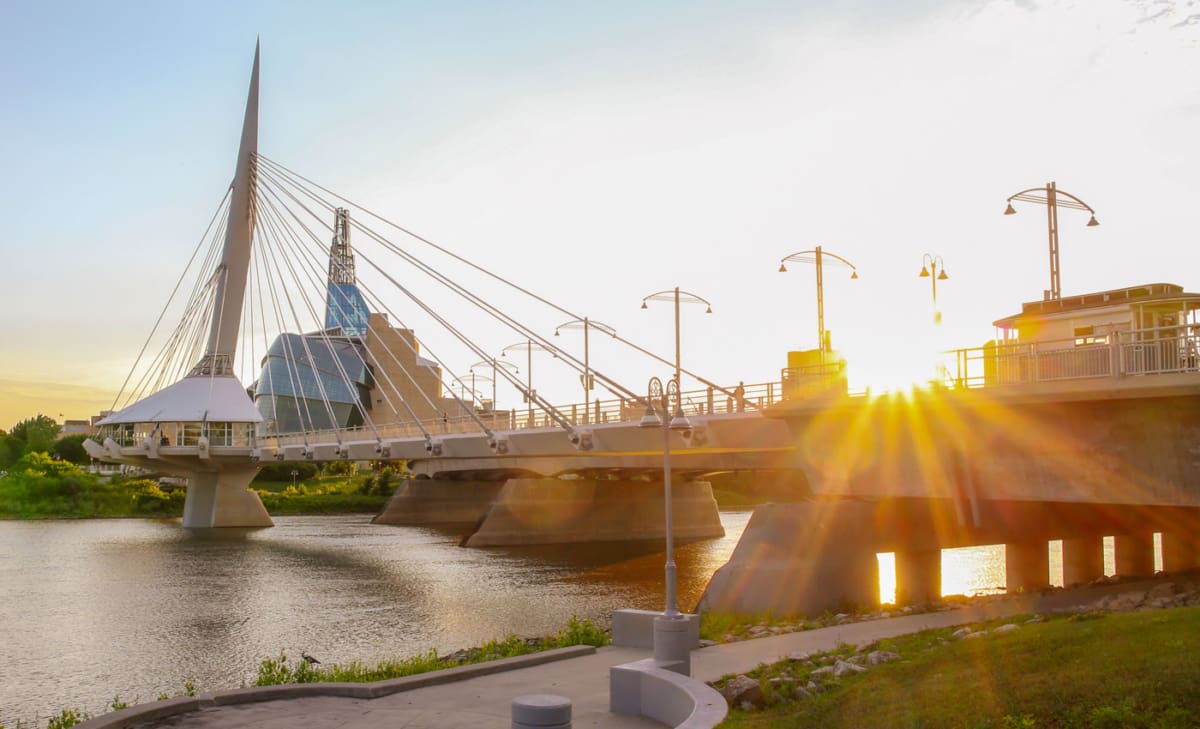 Winnipeg Skyline Städtetrip