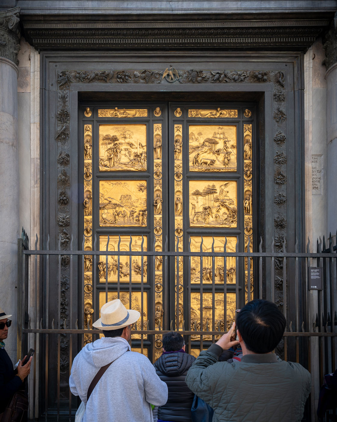 DIe Türe des Baptisterium San Giovanni in Florenz