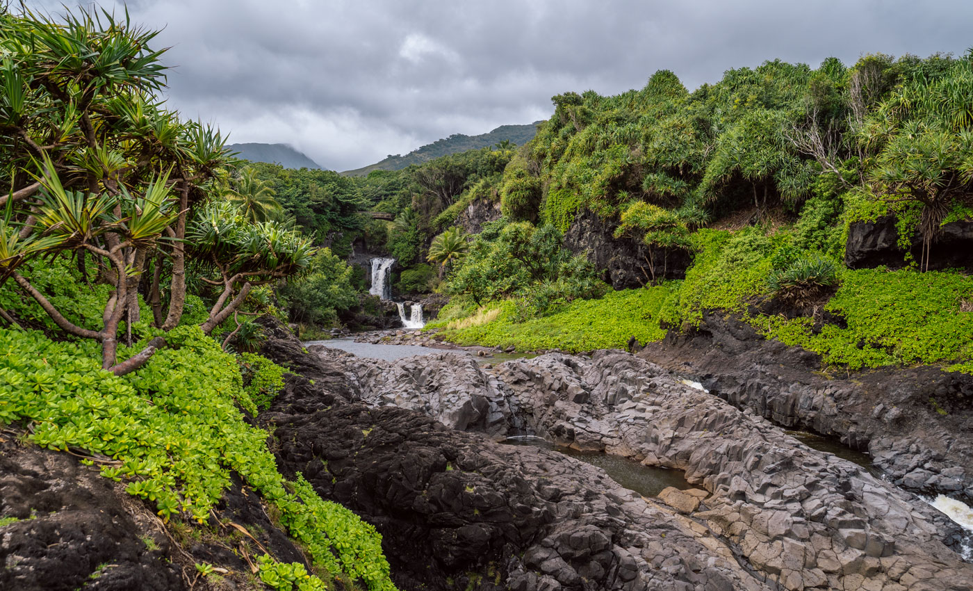 Seven Sacred Pools an der Road to Hana