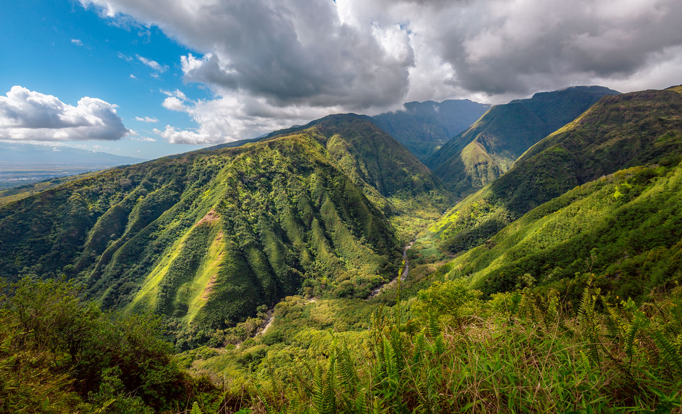Waihe’e Ridge Trail Aussicht Maui
