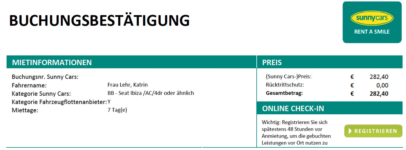 Mietwagen für eine Woche Madeira