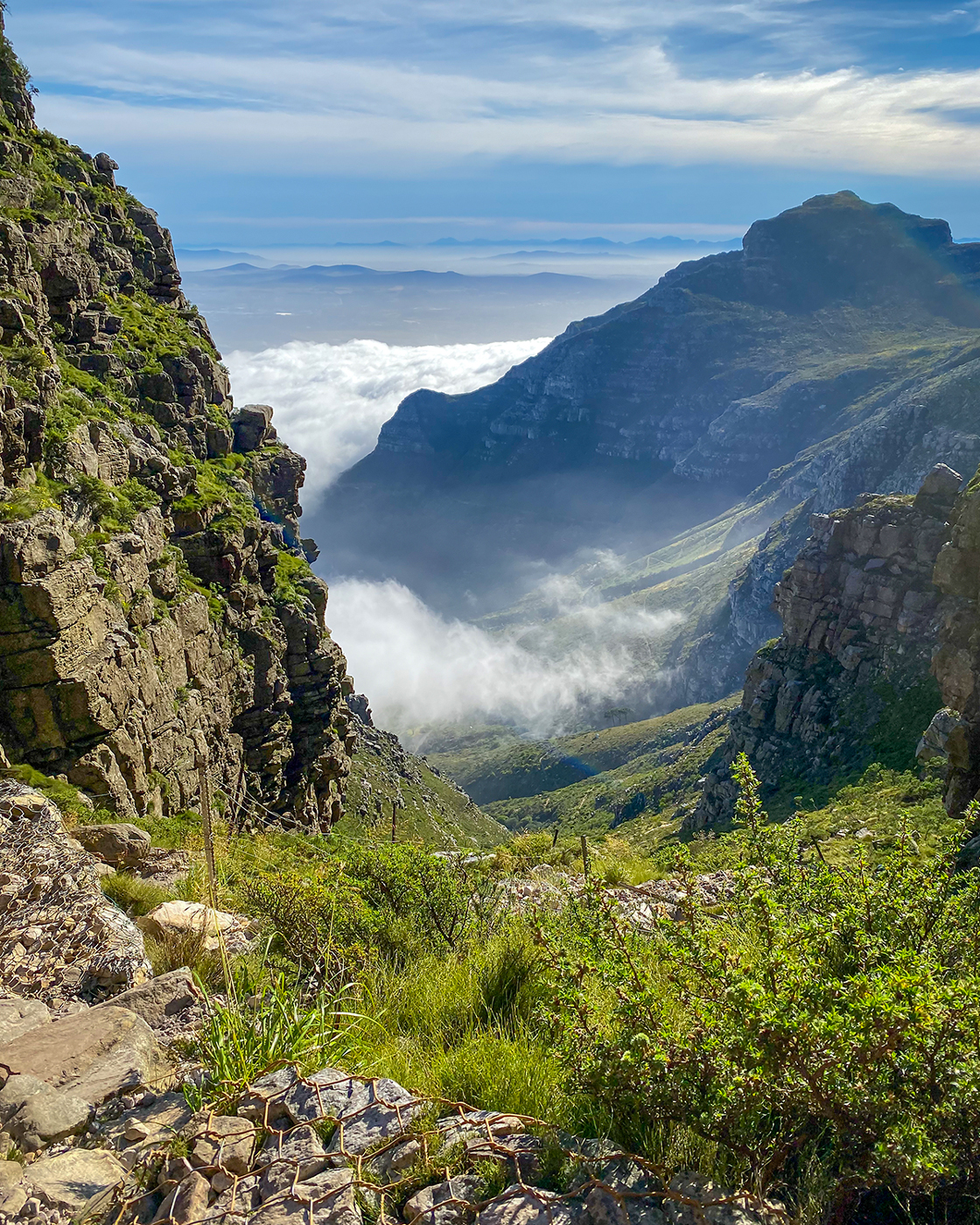 Platteklip Gorge Wanderung auf den Tafelberg