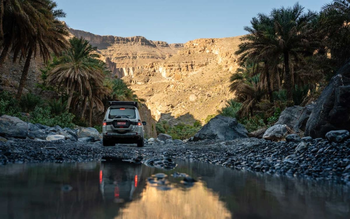 Offroad fahren im Oman: Wadi Nakhar